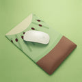 Tapis de souris ergonomique design kiwi avec repose-poignet - fphabillemoi