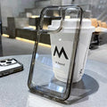 Coque résistante transparente Armor Luxe pour iPhone