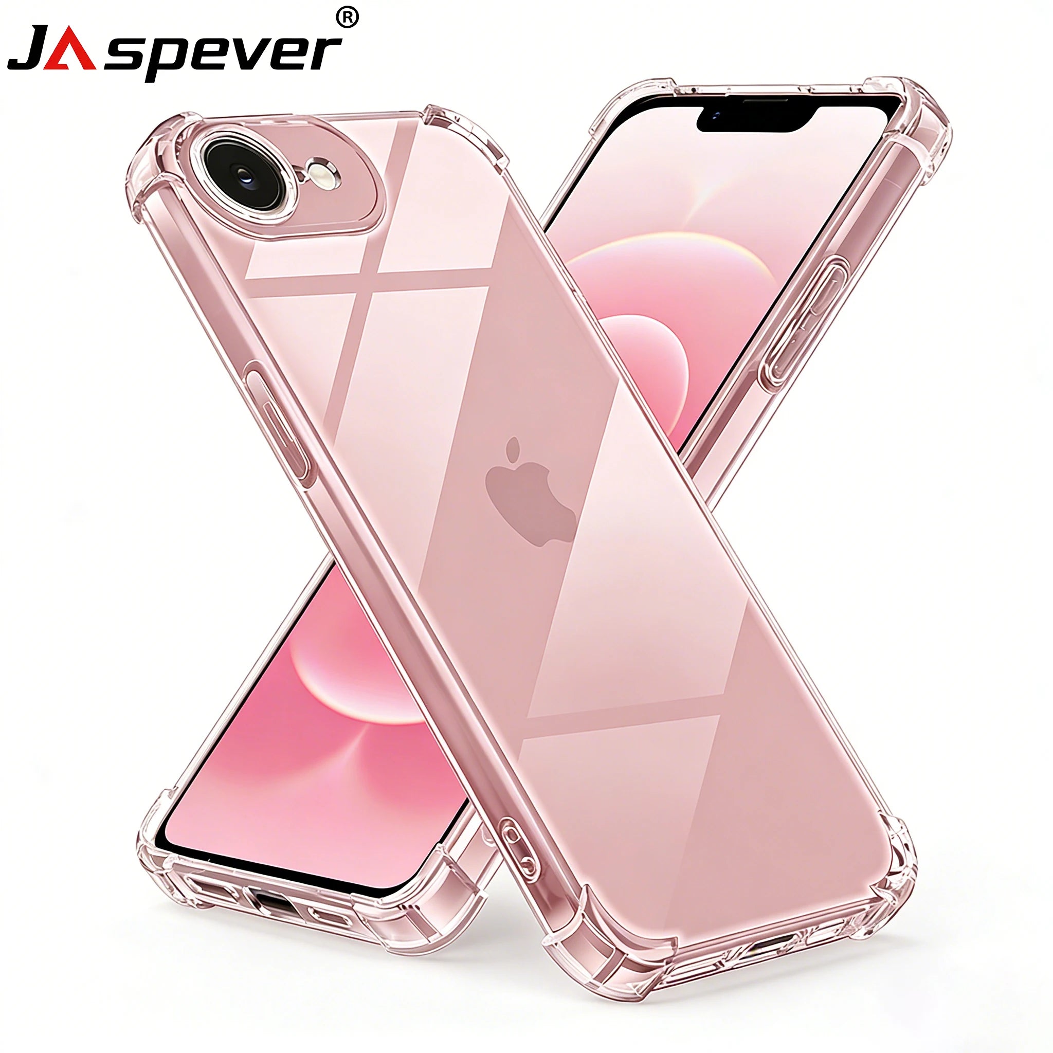 Coque antichoc souple et transparente pour iPhone