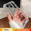 Coque transparente en silicone souple pour iPhone