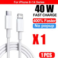 Câble Charge Rapide USB-C PD 40W - Compatible iPhone