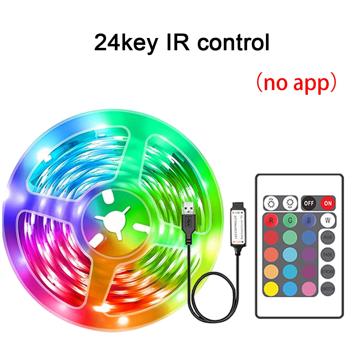 Bande LED RVB Flexible Multicolore